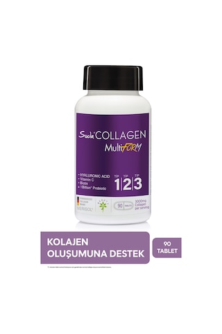 Suda Collagen Multiform Tip 1 2 3 Kolajen 90 Tablet