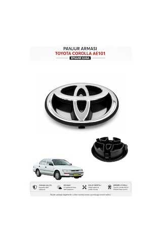 Toyota Corolla Ae101 Uyumlu Ön Panjur Arması Logosu Amblemi Efsane Kasa 1992-1997