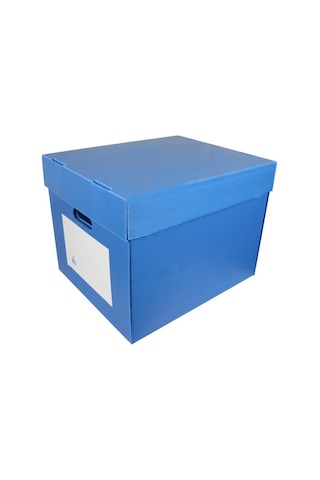 Temel Arşiv Kolisi 5'li Klasör Kapasiteli Mavi 5 Adet 5 Adet