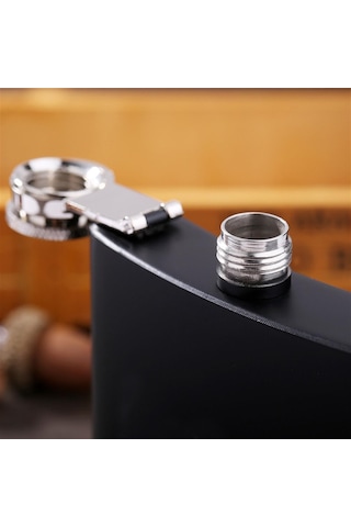 Kişiye Özel Cep Matarası Siyah