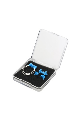 Wezone Diş Kullanımı İçin Metal Yaylı Mandal - Tip B, Abs Malzeme, Pratik Plastik Kutu Paketinde