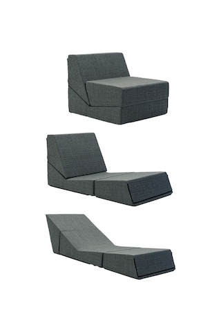 Transform Katlanır Dinlenme Koltuğu Gri