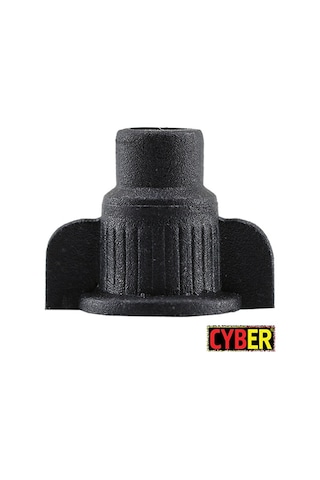 M6 Somunlu Çap 25 Kelebek Elcik (siyah)