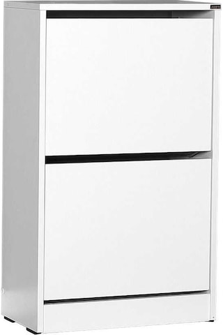 Flat Duo 2 Katlı Ayakkabılık Dolabı - Beyaz