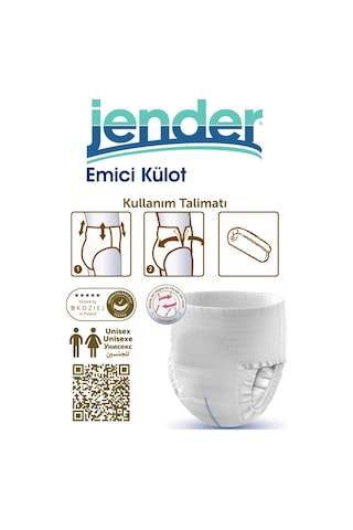 Jender Emici Külot Bez L 60 Adet