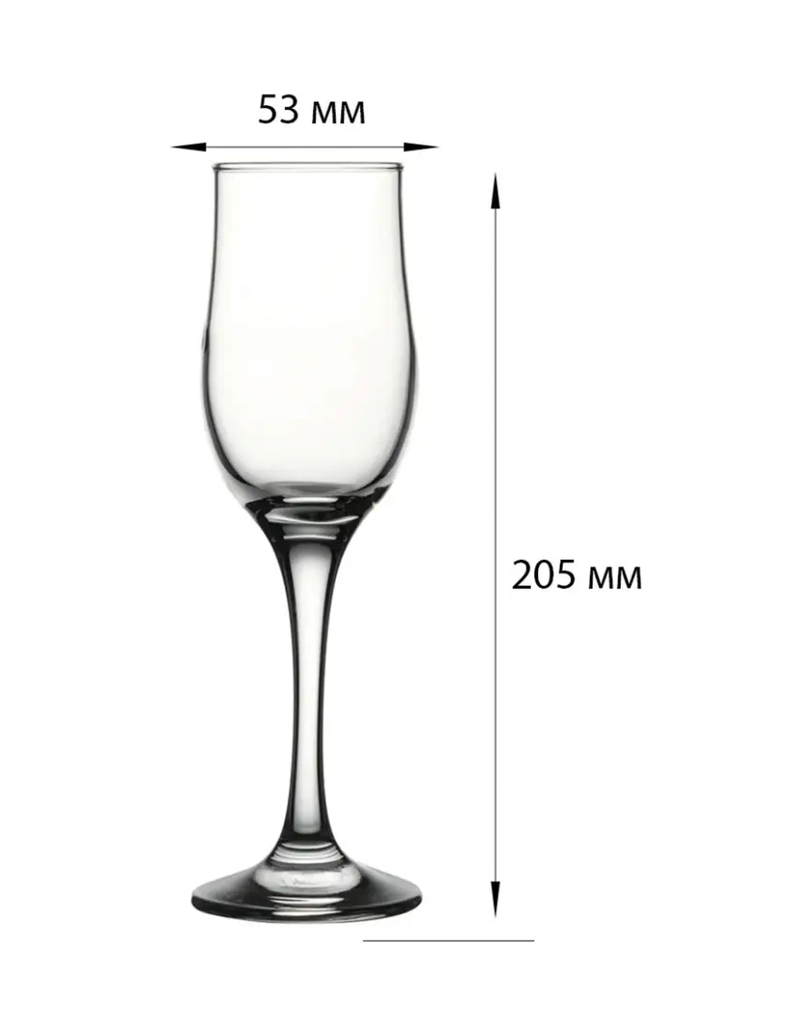 Pasabahce 200 Ml Cam Şampanya Bardakları, 6 Adet 12209854