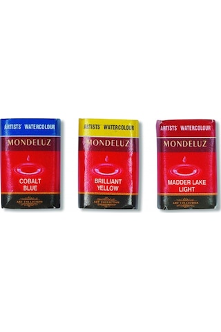 Koh I Noor Mondeluz Aquarell Colours 24'lü Tablet Suluboya Seti 0