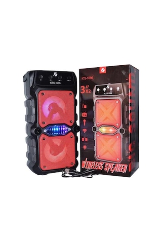 KTS-1096 Taşınabilir Kablosuz Bluetooth Hoparlör