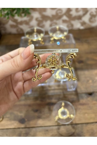 Gold Cam Yüzük Yükseltici Lokumluk Altın Rengi