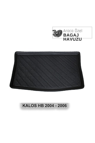 Kalos Hb 2004 - 2006 3d Araca Özel 3d Bagaj Havuzu
