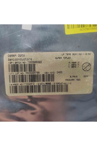 Lpt672 Yeşil 560nm 2.6v 3.7 3.0 2.1mm Chılısın Modül 2 Adet