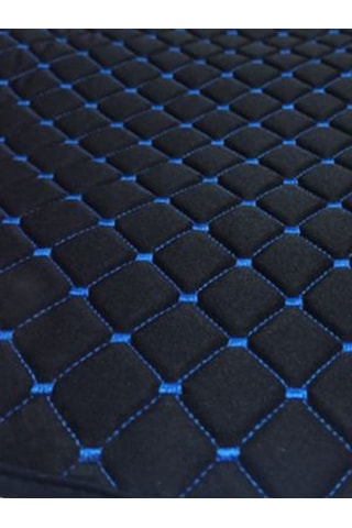 Subaru Levorg İçin Uyumlu 2'li Koltuk Minderi Ergo Siyah-mavi