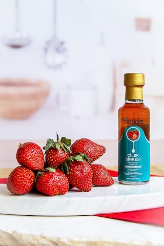 Biostore Çilek Sirkesi 100 Ml