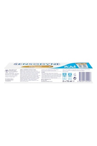 Sensodyne Tam Koruma & Beyazlatıcı Diş Macunu 75 Ml 1+1