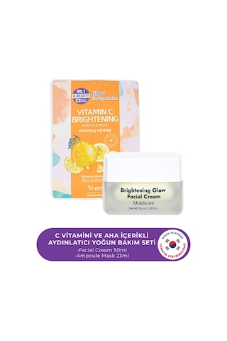 C Vitamini Ve Aha İçerikli Aydınlatıcı Yoğun Bakım Seti