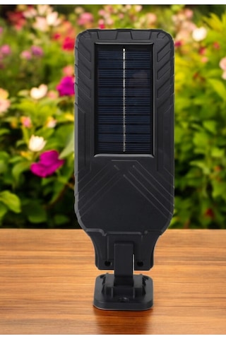 Cob Ledli Uzaktan Kumandalı Sensörlü Güneş Enerjili Solar Bahçe Sokak Duvar Aydınlatma Armatürü