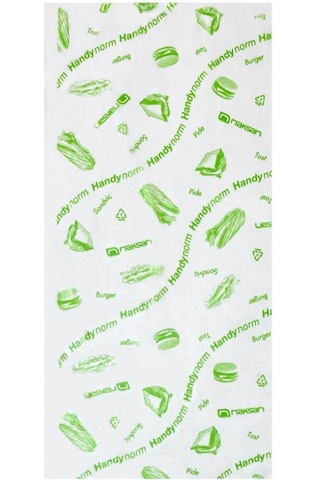 Handynorm Pide Dürüm Sandviç Tost Kılıfı Dikdörtgen 5 x 1000'li 12.5 x 25 CM