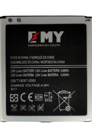 Samsung Galaxy Grand 2 G7106 Uyumlu Emy Batarya