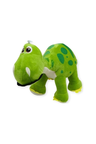 Sevimli Peluş Dinazor Turko Dino 35 Cm - Yeşil
