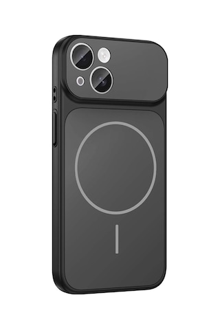 Apple Uyumlu iPhone 13 Kılıf Zore M-safe Şarj Özellikli Kamera Korumalı Formen Kapak
