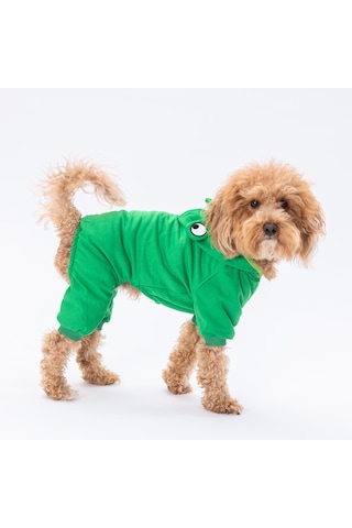 Pettrend Frog Kedi Köpek Tulumu Kedi Köpek Kıyafeti