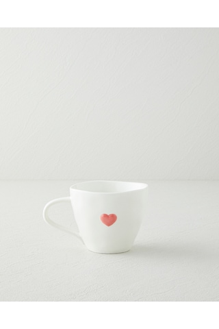 English Home Lovelle Stoneware Kupa 320 Ml Pembe