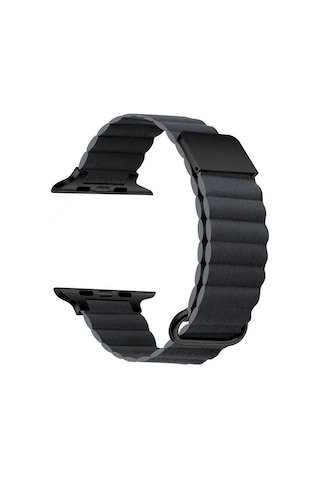 Watch 42mm Uyumlu Krd-78 Pu Deri Kordon Strap Kayış Mkst- Koyu Yeşil