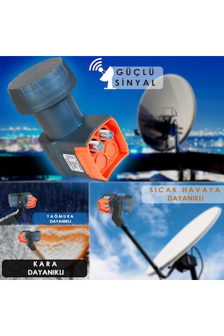 İkili Lnb Twin Yeni 5g 3d 4-8k Poke Pk-0002