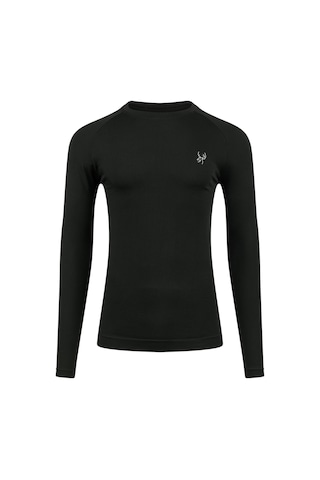 2as Erkek Basic Seamless Baselayer İçlik Seti Black