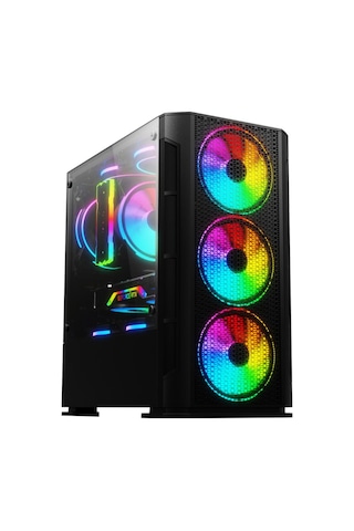 Ramtech Run Ryzen 5 5500 32 GB 512 GB M2 RX580 Free Dos Masaüstü Bilgisayar