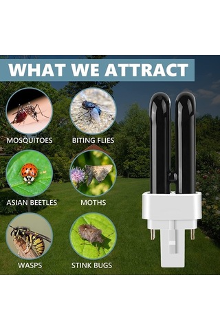 Ulzyvf Yedek Sivrisinek Reedark Ampul Paket Öldürücü Dynatrap Dt1050/1100/1250 - 6'lı 7w 1/2-ww