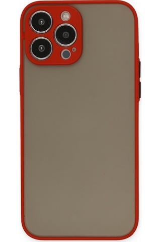 FitCase Apple Uyumlu iPhone 14 Pro Max Montrea Silikon Arka Kapak