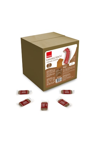 Bompi Karamelli Speculoos Tek Paketli Bisküvi 1300 G 245 Adet