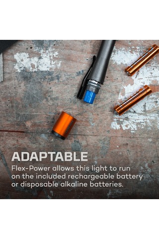 Nebo Inspector Şarjlı Kalem Fener 500 Lümen Poc-1000-g Siyah