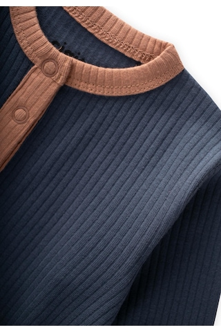 Biye Detaylı Tulum 0-2 Yaş Lacivert Lacivert