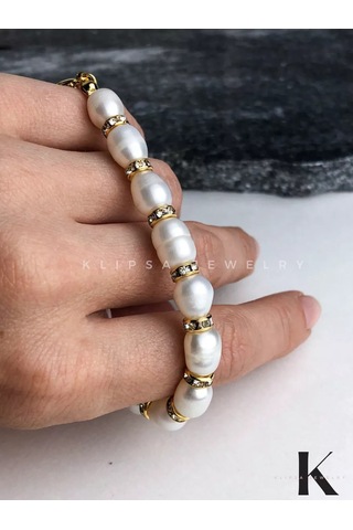 Klipsa Jewelry 20 Adet, 4 2mm Taşlı Altın Renkli Ayırıcı Boncuklar 243394694