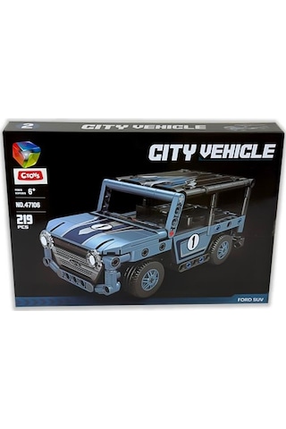 Ctoys City Vehicle Ford Suv 219 Parça 47106