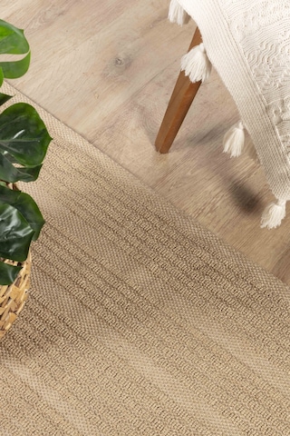 Natura 6662 %100 Doğal Jüt Kilim Bej Renkli Yumuşak Dokulu Şık Tasarımlı Kilim Modern Dokuma Kilim Bej