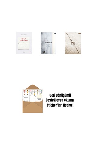 Günler Çözüldükçe + İstanbul'a + Evvel + Okuma Sticker'ları
