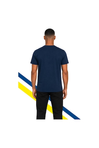 Fenerium Fenerbahçe Erkek Tribün Sarı Lacivert Tramlı T-shirt