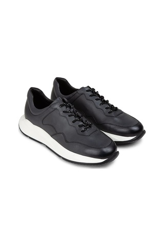 Deery Hakiki Deri Gri Erkek Sneaker Ayakkabı - 01725Mgrıe04 Gri