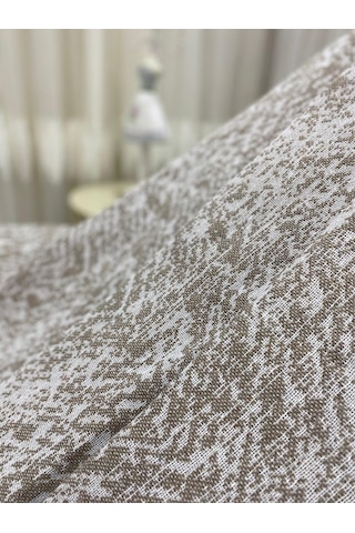 Özlü Home Kol Kapatan Lüks Pamuklu Koltuk Çekyat Örtüsü Çift Taraflı Terletmez 170 x 350 CM Kahverengi