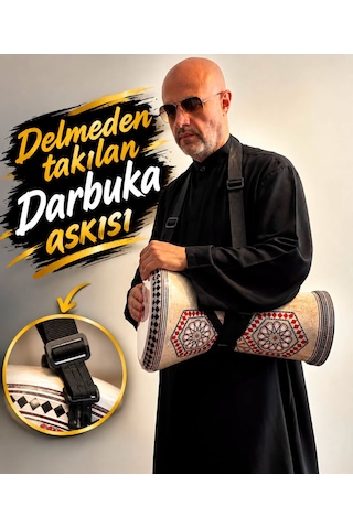 Eker Percusion Delmeden Takılan Darbuka Askısı Eker Percusion Delmeden Takılan Darbuka Askısı