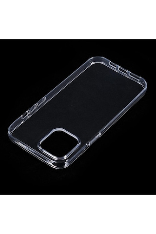 Apple iPhone Uyumlu 13 Mini Şeffaf Silikon Premium Kılıf