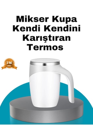 Manyetik - 504 - Otomatik Karıştırma Bardağı Şarjlı, Paslanmaz - Csmo-tex - Ve Pratik Paslanmaz Çelik