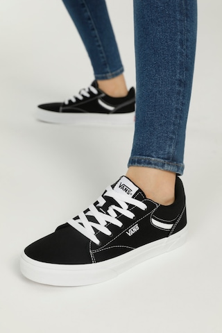 Vans Yt Seldan Siyah Kadın Sneaker Siyah-beyaz Siyah - Beyaz