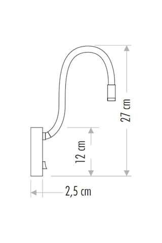 Cata Ct 5232 3w Baykuş Ledli Aplik Ct 5232 G Siyah