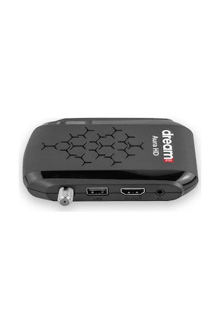 Dreamstar Aura Mini HD Türksat 4A Uyumlu TKGS Güncel Kanal Listesi Uydu Alıcısı USB Girişi