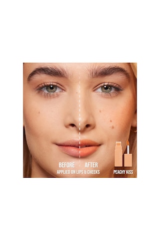 Huda Beauty Lip Blush Cream Lip & Cheek Stain 001