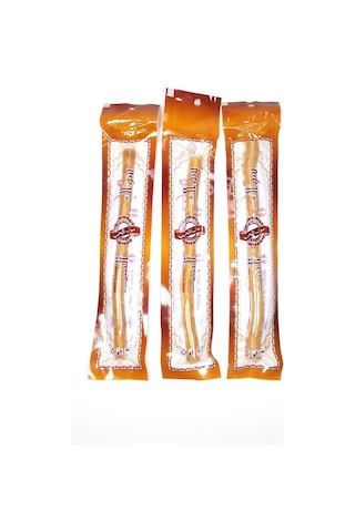 3 Adet Taze Doğal Diş Fırçası Misvak Vakumlu Paket 20 Cm Büyük Boy